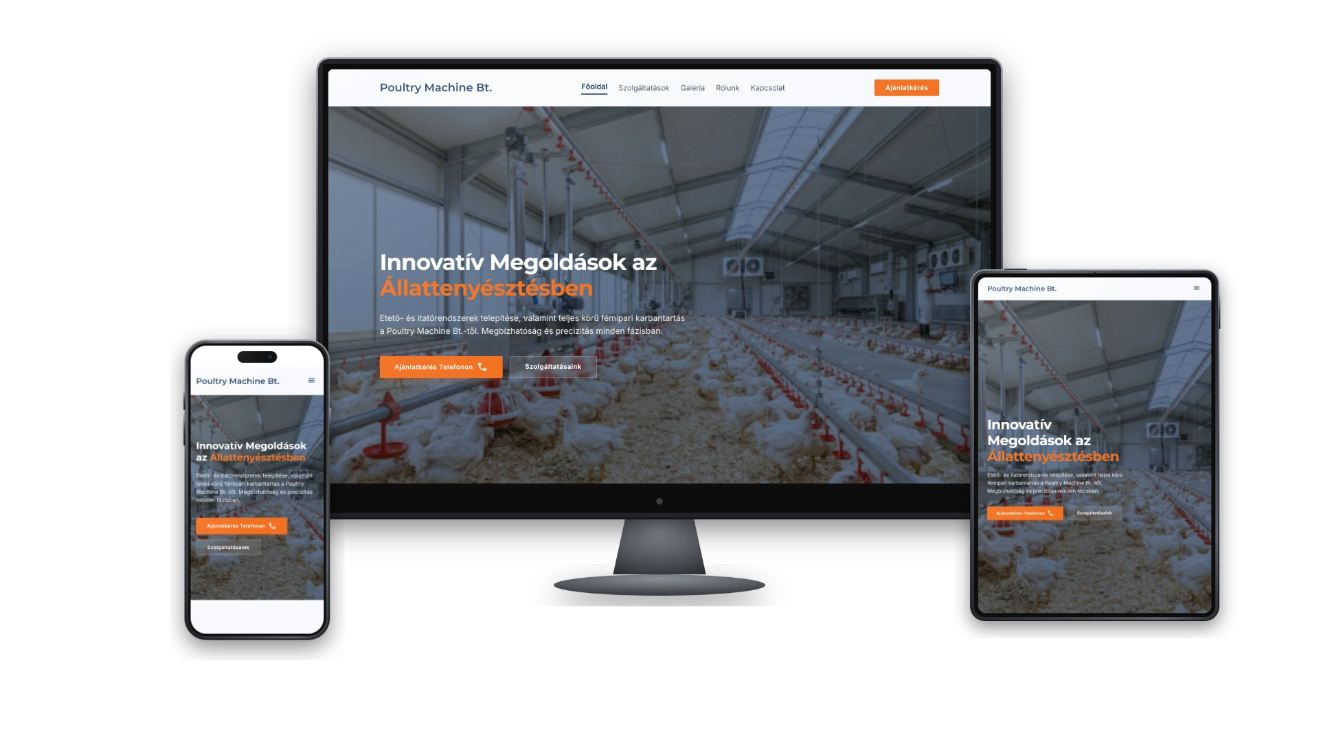 Poultry Machine Bt. mockup